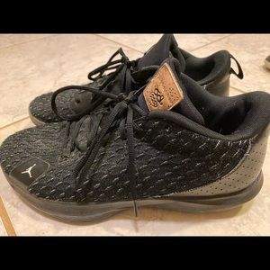 Nike Air Jordan CP3 XII Black Shoes Chris Paul Sneakers, size 12